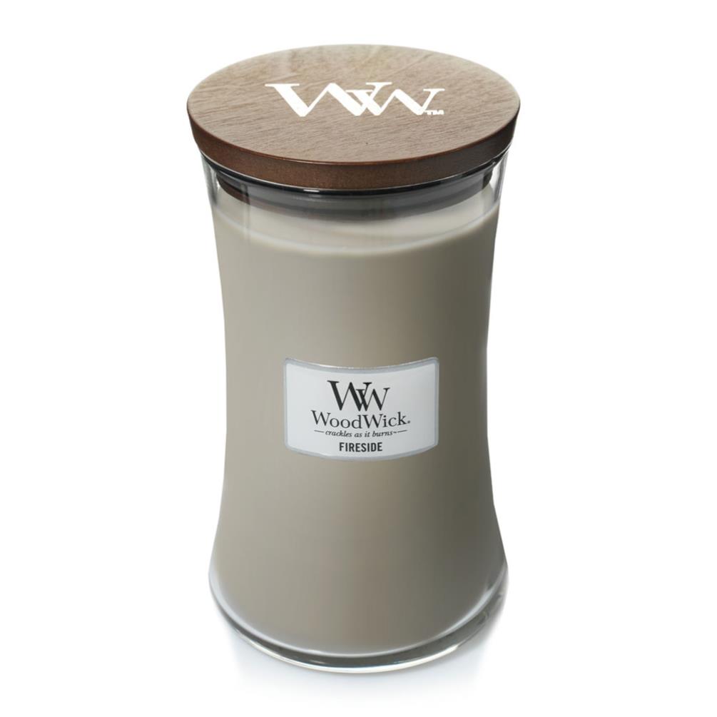 WoodWick Fireside Large Hourglass Candle Extra Image 1